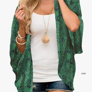 S Green Kimono